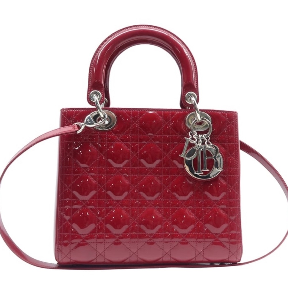 Lady Dior red bag